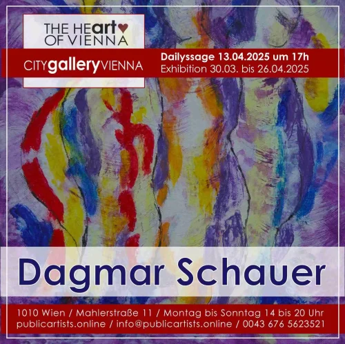 Dagmar Schauer in der CITYgalleryVIENNA