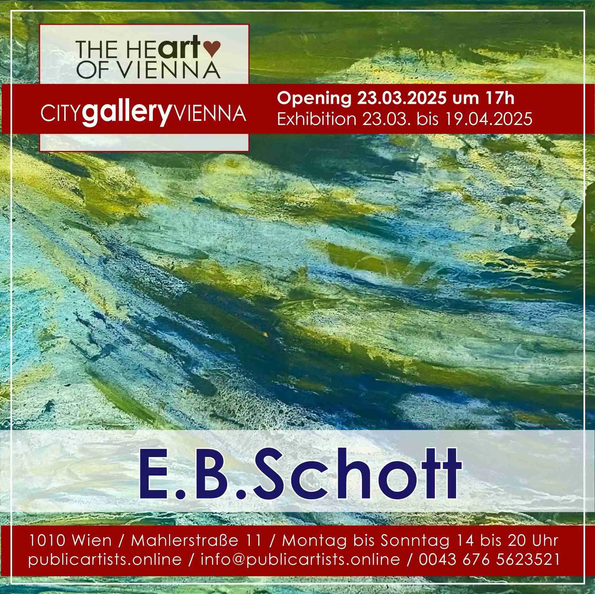E.B. Schott in der CITYgalleryVIENNA