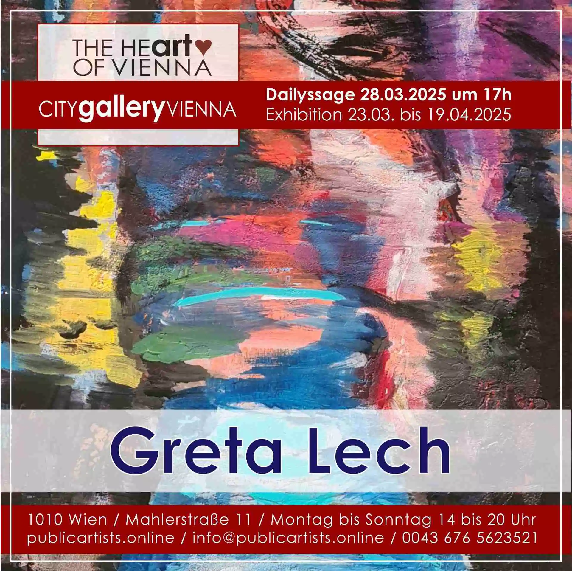 Greta Lech v CITYgalleryVIENNA