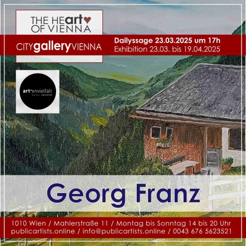 Georg Franz von art*envielfalt in der CITYgalleryVIENNA