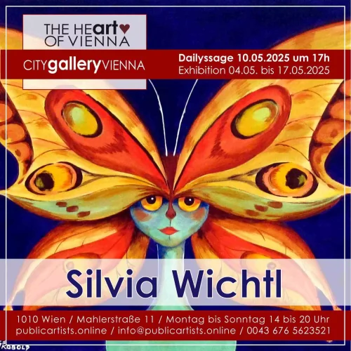 Silvia Wichtl in the CITYgalleryVIENNA