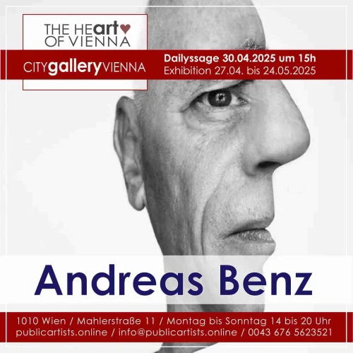 Andreas Benz in the CITYgalleryVIENNA