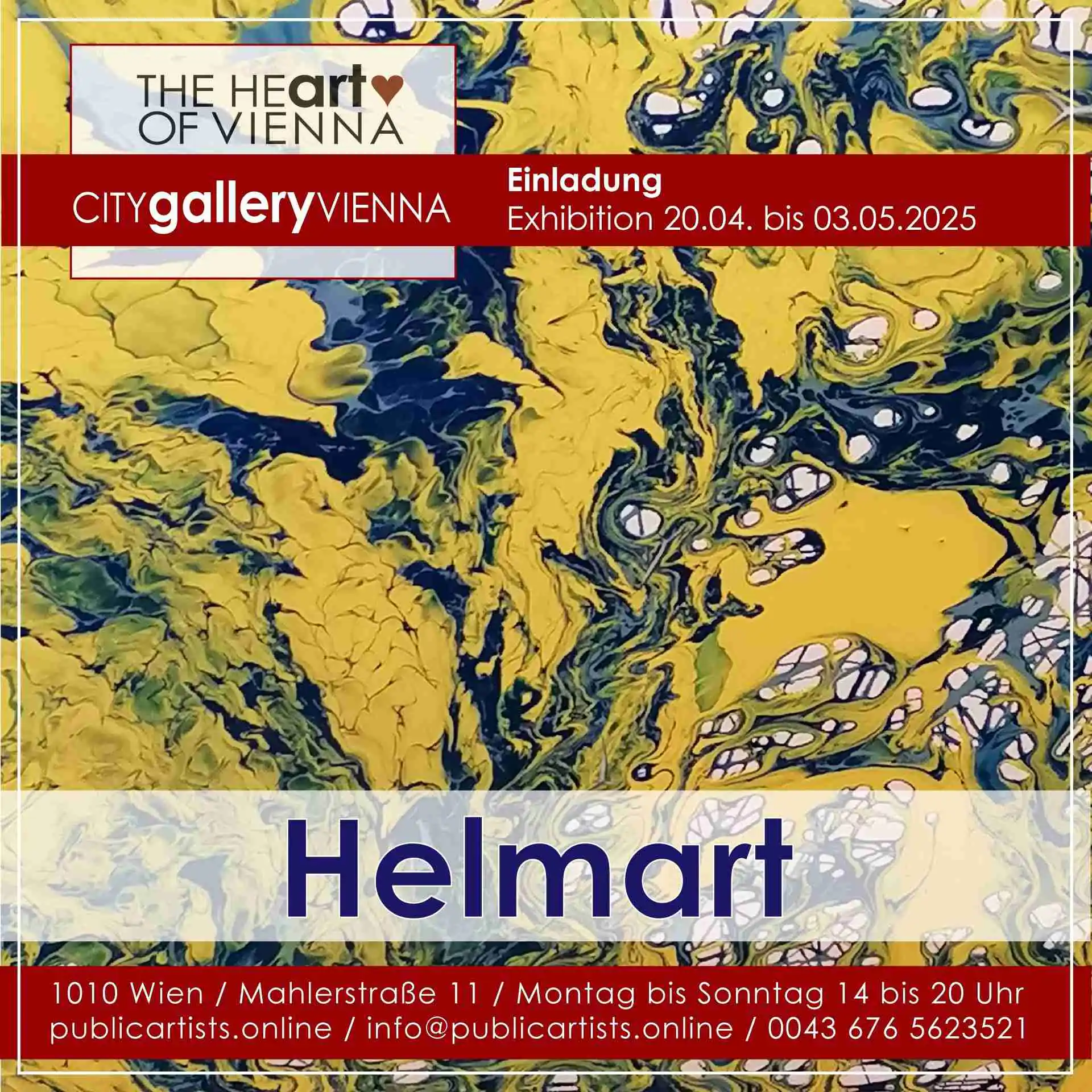 Helmart in the CITYgalleryVIENNA