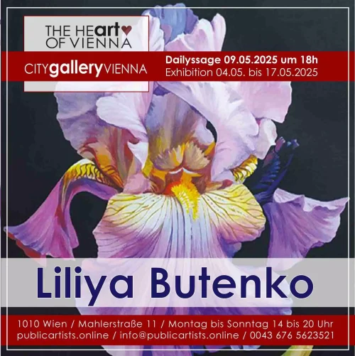 Liliya Butenko in der CITYgalleryVIENNA