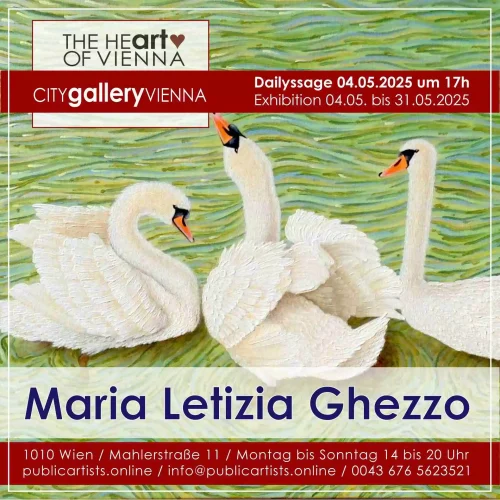 Maria Letizia Ghezzo in der CITYgalleryVIENNA