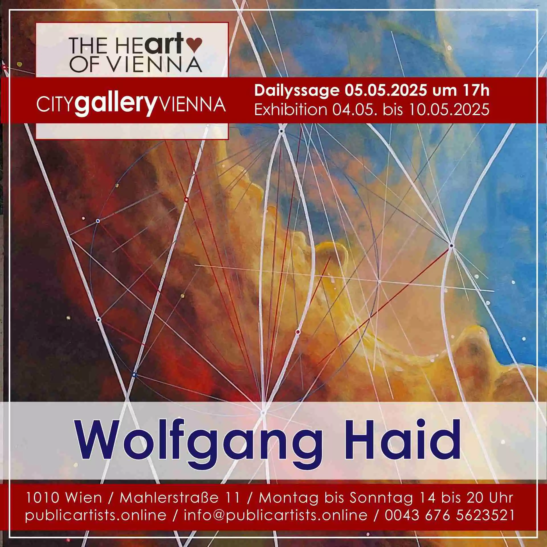 Wolfgang Haid CITYgalleryVIENNA'da