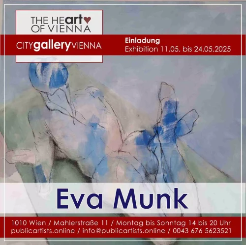 Eva Munk in the CITYgalleryVIENNA