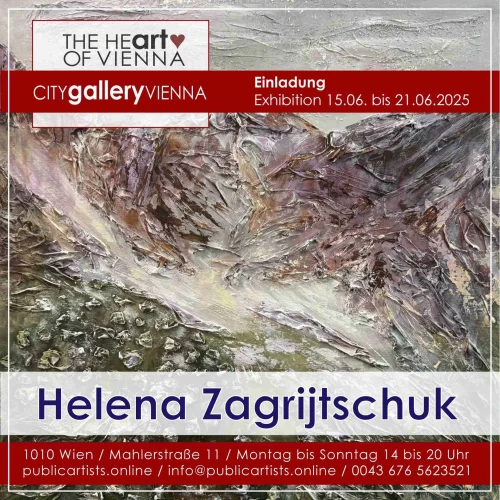 Helena Zagrijtschuk a CITYgalleryVIENNA-ban