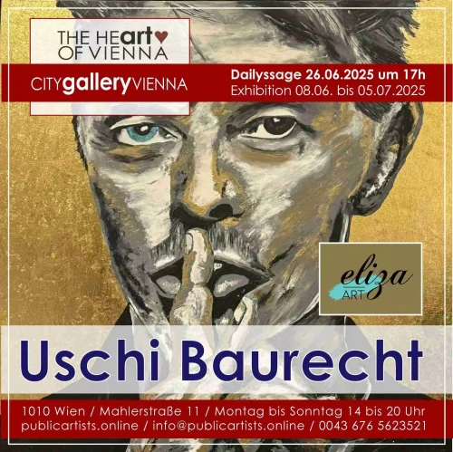 Uschi Baurecht in the CITYgalleryVIENNA