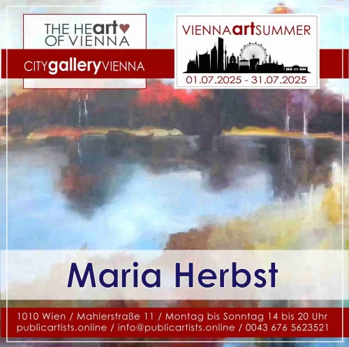 Maria Herbst a VIENNA ART SUMMER 2025 kiállításon