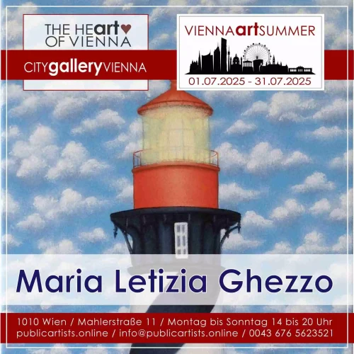 Maria Letizia Ghezzo a VIENNA ART SUMMER 2025 kiállításon