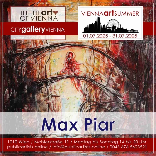 Max Piar na VIENNA ART SUMMER 2025