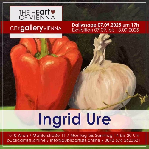 Ingrid Ure a CITYgalleryVIENNA-ban