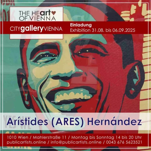Aristides Hernandez a CITYgalleryVIENNA-ban