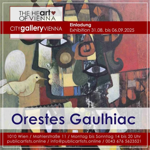 Orestes Gaulhiac a CITYgalleryVIENNA-ban