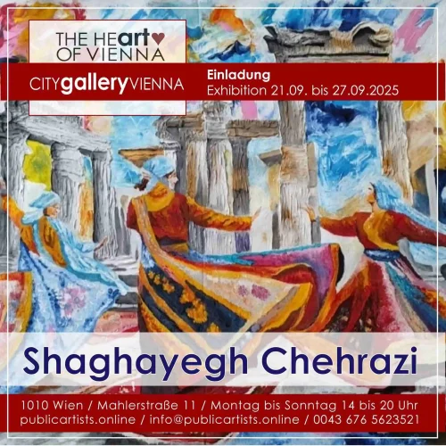 Shaghayegh Chehrazi a CITYgalleryVIENNA-ban