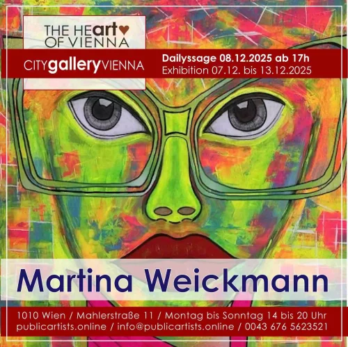 Martina Weickmann CITYgalleryVIENNA'da