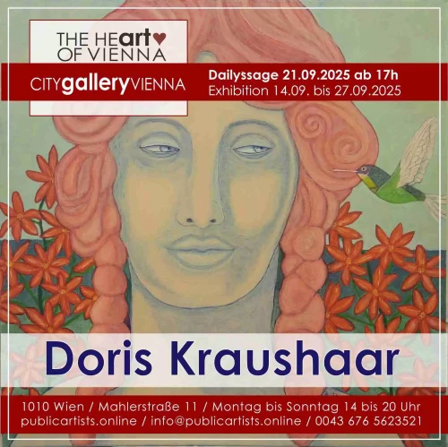 Doris Kraushaar a CITYgalleryVIENNA-ban