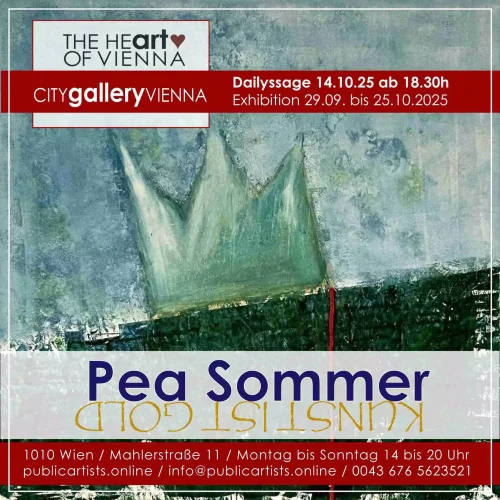 Pea Sommer mutatja KUNST IST GOLD