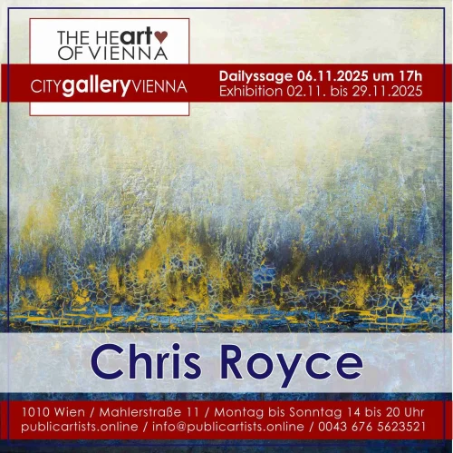Chris Royce a CITYgalleryVIENNA-ban