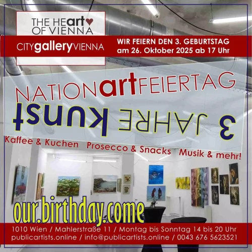 3° compleanno della galleria CITYVIENNA