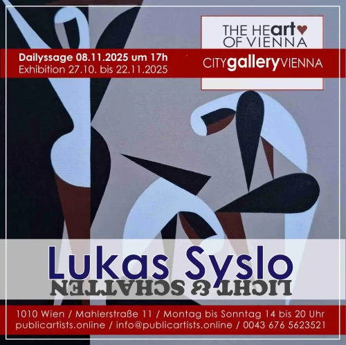 Lukas Syslo mostra LICHT & SCHATTEN