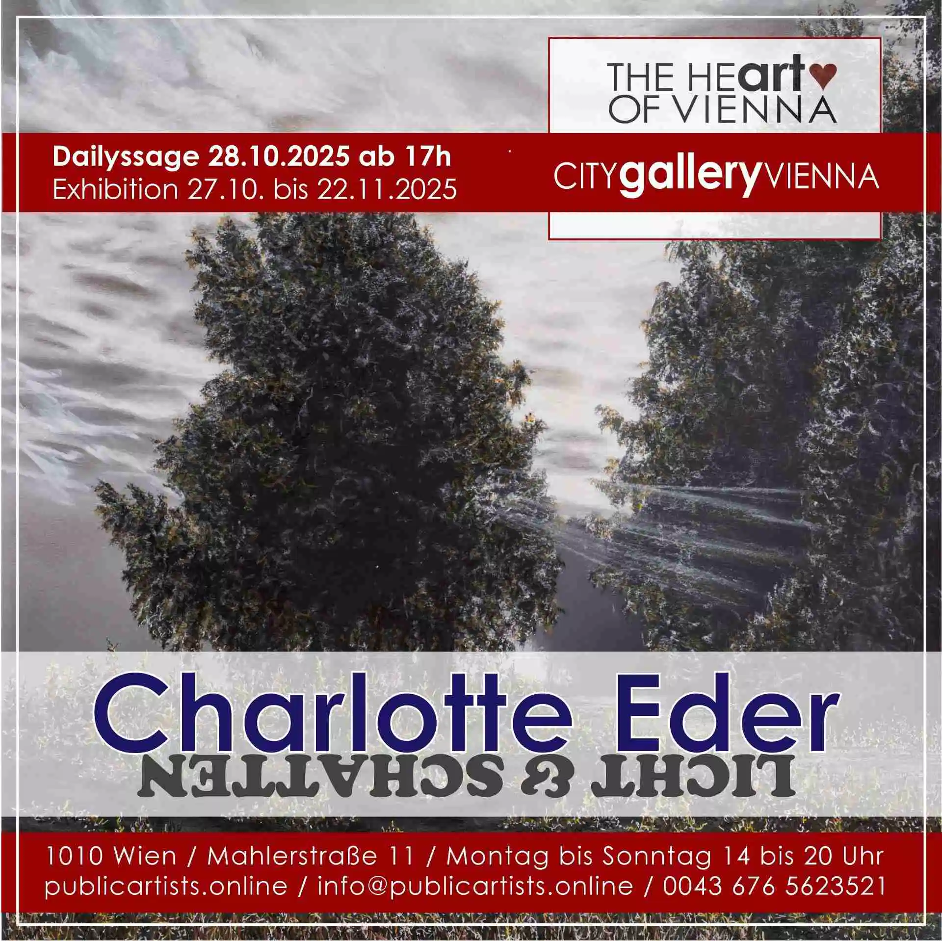 Charlotte Eder mostra LICHT & SCHATTEN
