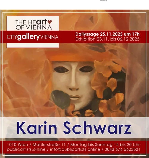 Karin Schwarz in der CITYgalleryVIENNA