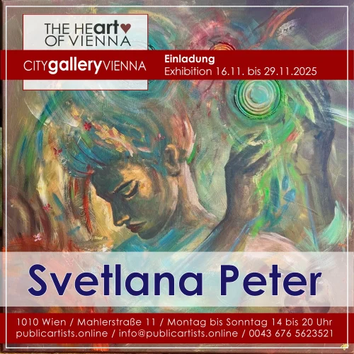Svetlana Peter a CITYgalleryVIENNA-ban