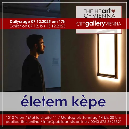 életem kèpe CITYgalleryVIENNA'da