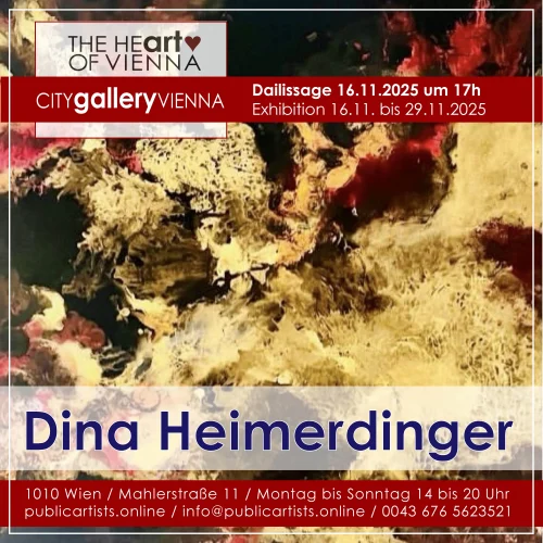 Dina Heimerdinger a CITYgalleryVIENNA-ban