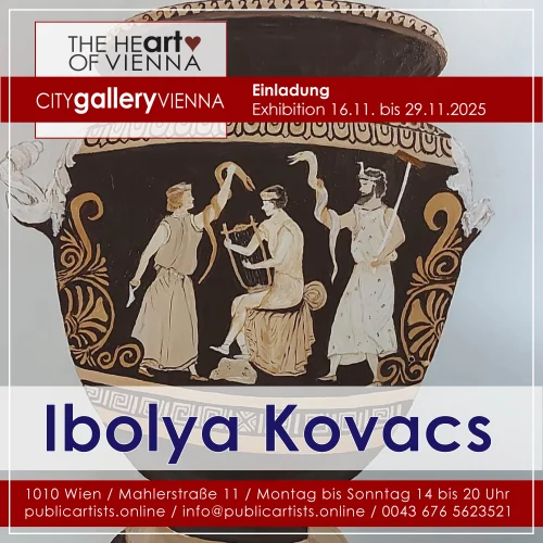 Ibolya Kovacs in der CITYgalleryVIENNA