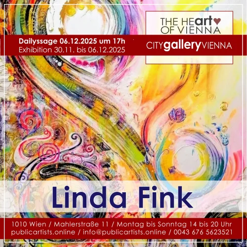 Linda Fink CITYgalleryVIENNA'da