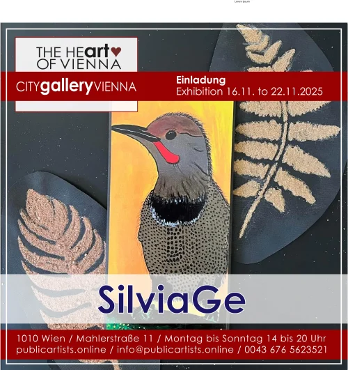 SilviaGe a CITYgalleryVIENNA-ban