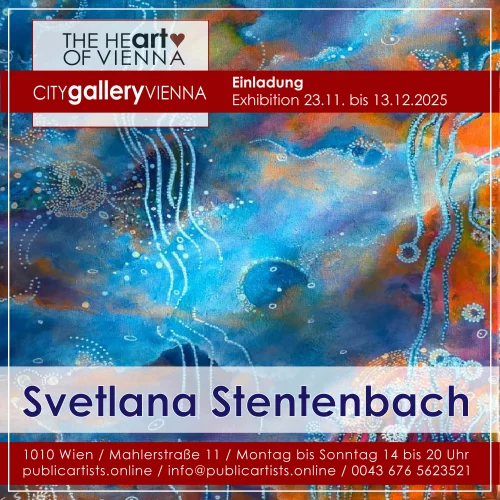 Svetlana Stentenbach in der CITYgalleryVIENNA
