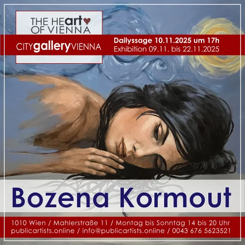 Bozena Kormout a CITYgalleryVIENNA-ban