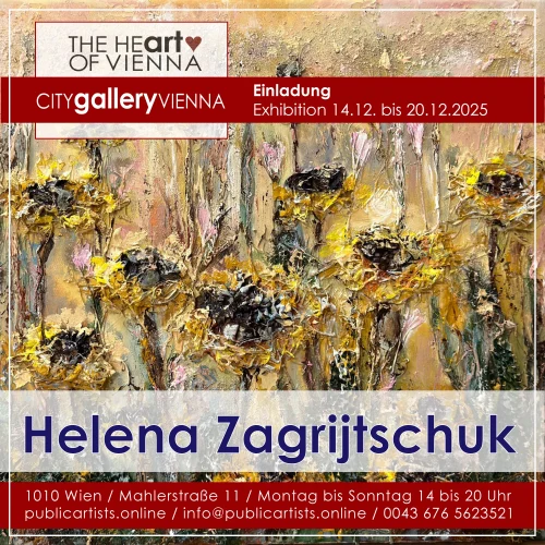 Helena Zagrijtschuk CITYgalleryVIENNA'da