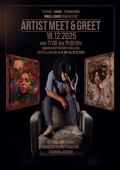 Yurel Lemus CITYgalleryVIENNA'da