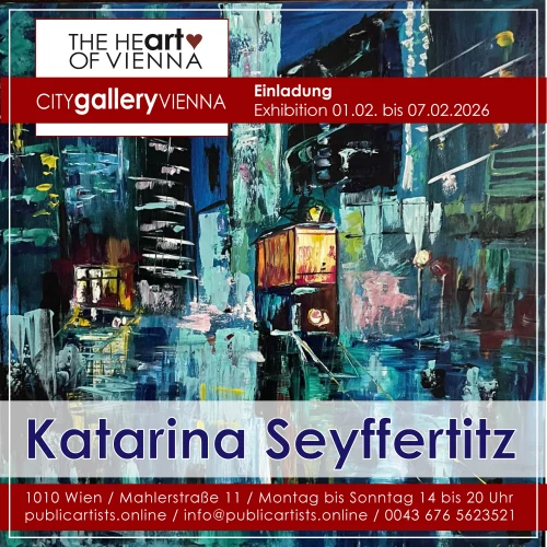 CITYgalleryVIENNA’da Katarina Seyffertitz