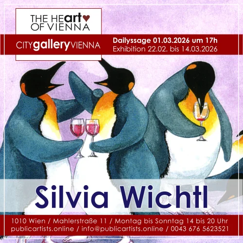 Silvia Wichtl in the CITYgalleryVIENNA