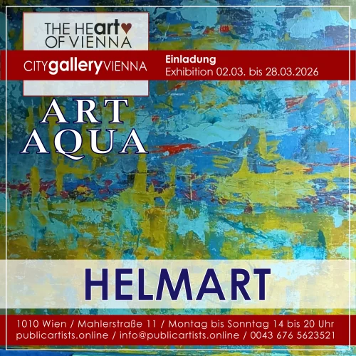 HELMART představuje výstavu „ART AQUA“ v CITYgalleryVIENNA