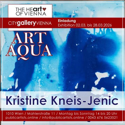 Kristine Kneis-Jenic vystavuje „ART AQUA“ v CITYgalleryVIENNA