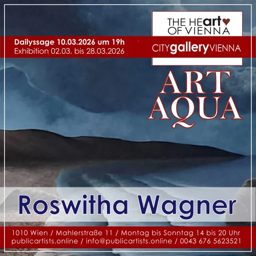 Roswitha Wagner představuje výstavu „ART AQUA“ v CITYgalleryVIENNA