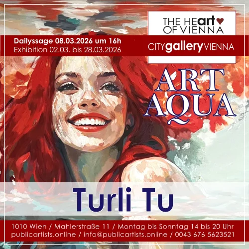 Turli Tu představuje výstavu „ART AQUA“ v CITYgalleryVIENNA