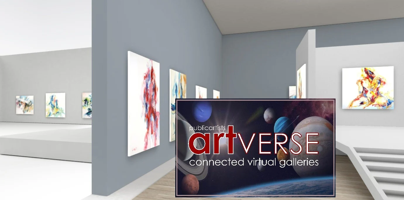 webseite artverse virtuelle galerien