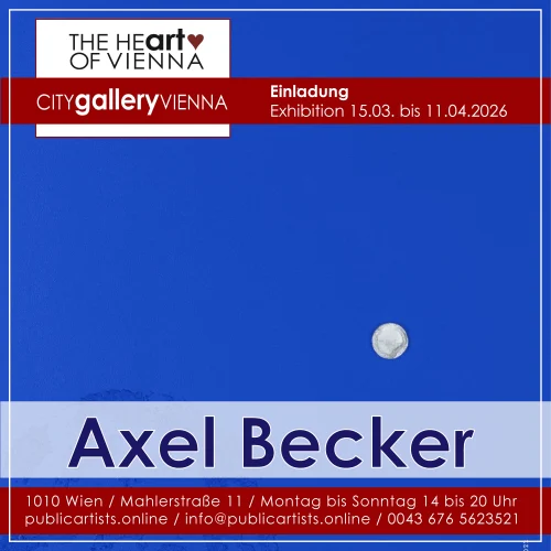 Axel Becker in der CITYgalleryVIENNA