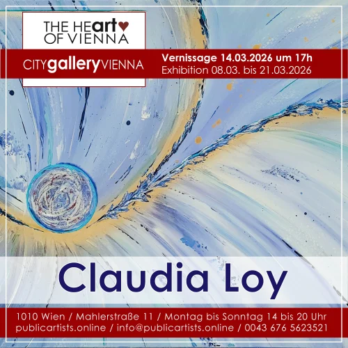 Claudia Loy in der CITYgalleryVIENNA