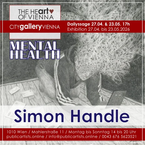 Simon Handle „MENTAL HEALTH“ című kiállítását mutatja be a CITYgalleryVIENNA-ban