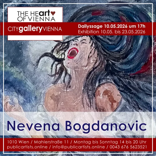 Nevena Bogdanovic in the CITYgalleryVIENNA