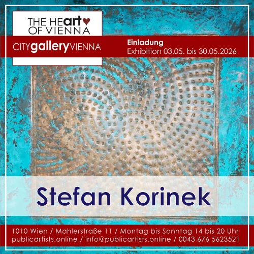 Stefan Korinek in the CITYgalleryVIENNA